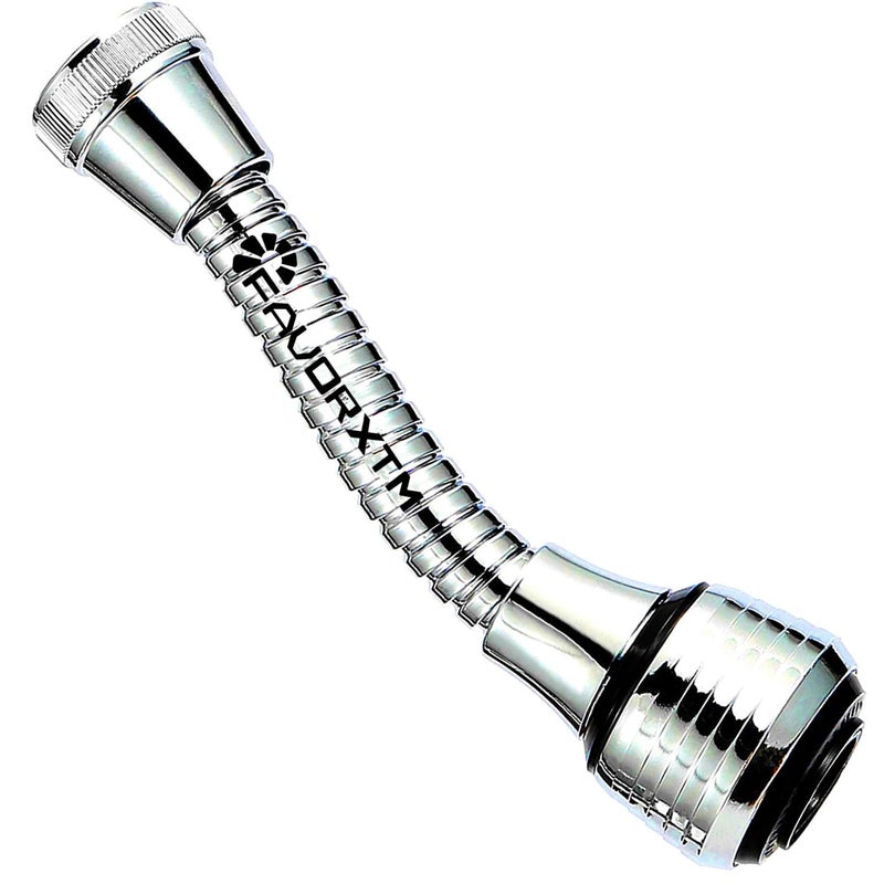 FAVORXTM Faucet Sprayer Attachment Flexible Tap Extension Aerator 360 Degree ABS For Kitchen Sink Cold Hot Water - Image 1